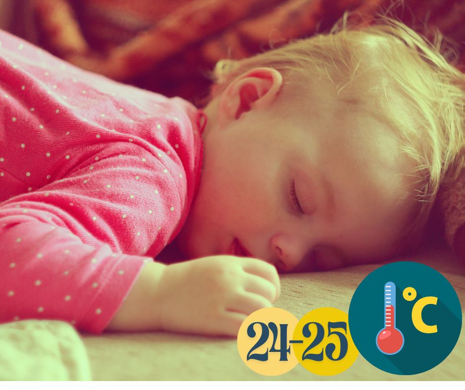 Miben aludjon a gyermek, ha 24-25 fok van a szobában?
