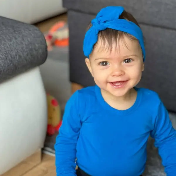 Masni - French Blue Egyszínű Bambusz Masni